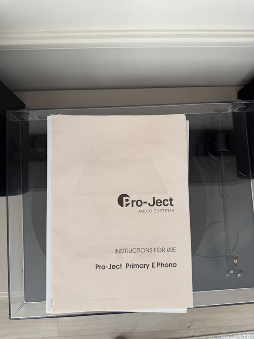 Виниловый проигрователь Pro-Ject Primary E Phono