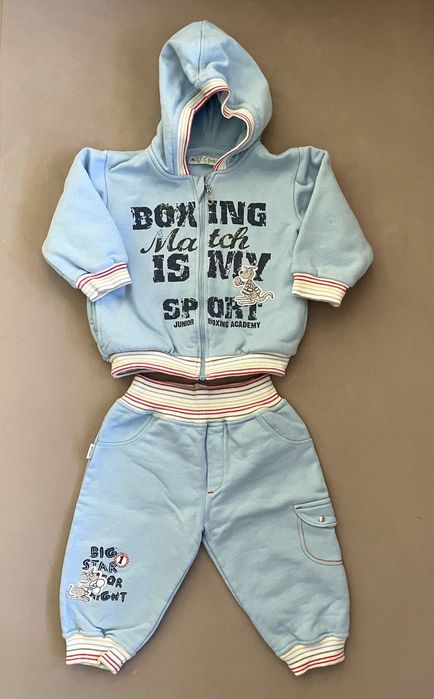 ЛОТ бебешки дрешки и аксесоари 9-12 месеца (размер 80) МОМЧЕ