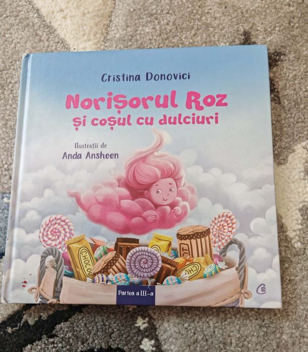 Carte Norisorul roz si cosul cu dulciuri