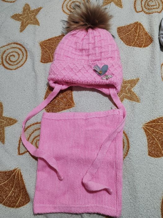 Детская шапка для девочки