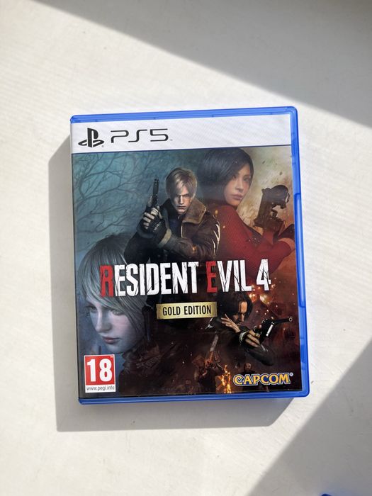 Resident evil 4, Resident evil: Village, диски для PS5