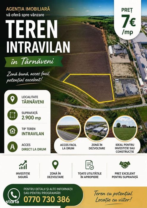 Teren de vanzare - Tarnaveni