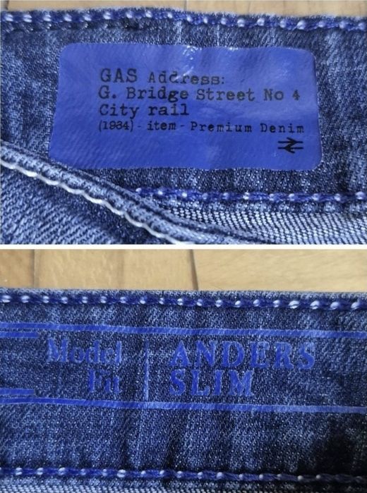 Pantaloni scurți bărbătești GAS, model Anders Short Slim Fi - W29