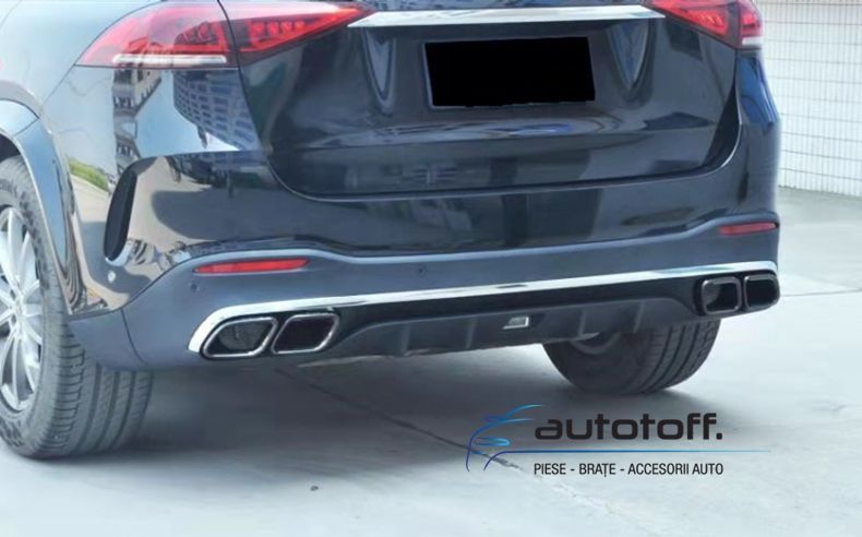 Difuzor bara spate GLE W167 (2019+) Chrome Look 63 AMG