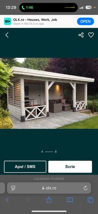 Foisoare căsuțe pergole