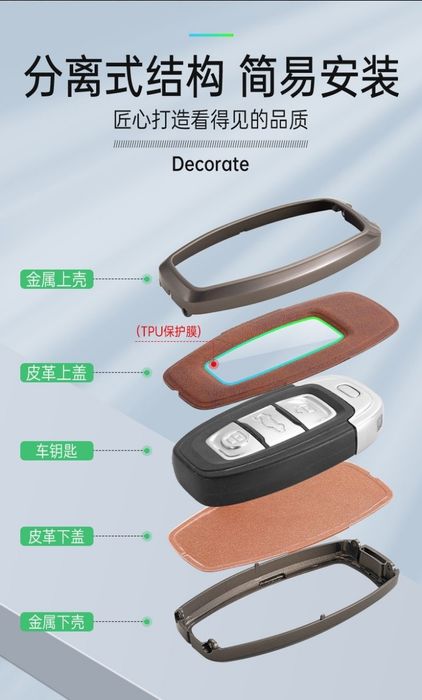 Чехол для ключа HONGQI E-QM5