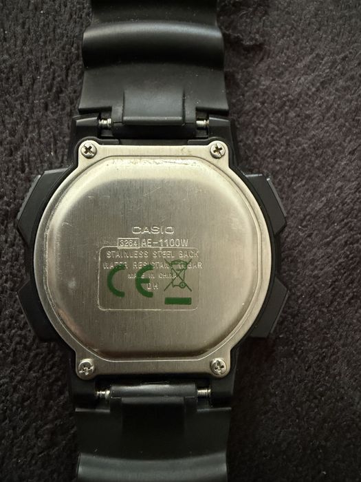 CASIO  AE-110W world time