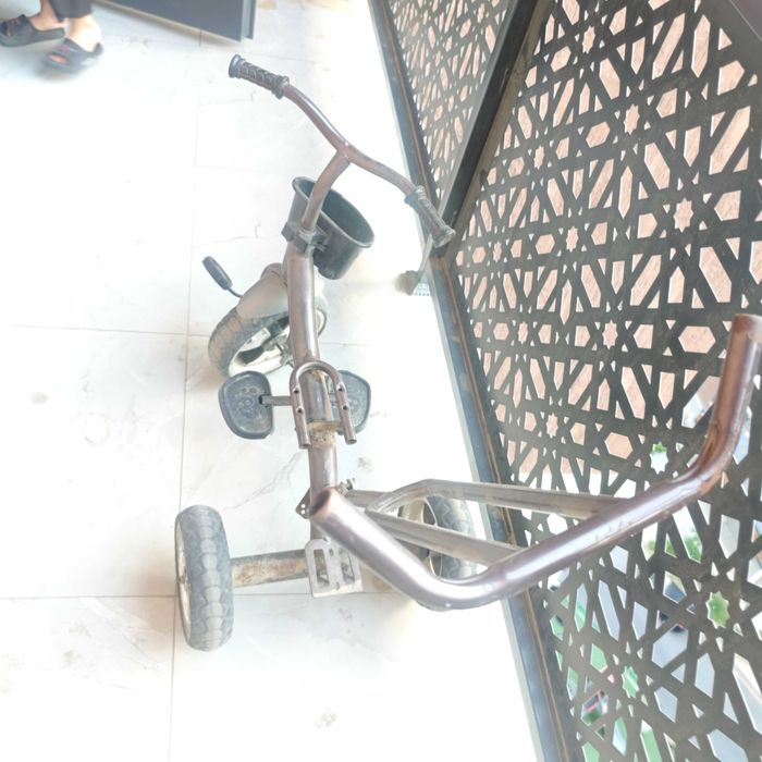 Bolalar velosepidi ishlatilgan