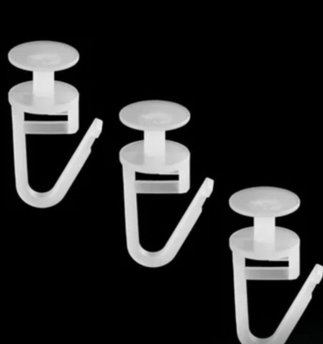 Крючки для штор для потолочных карнизов