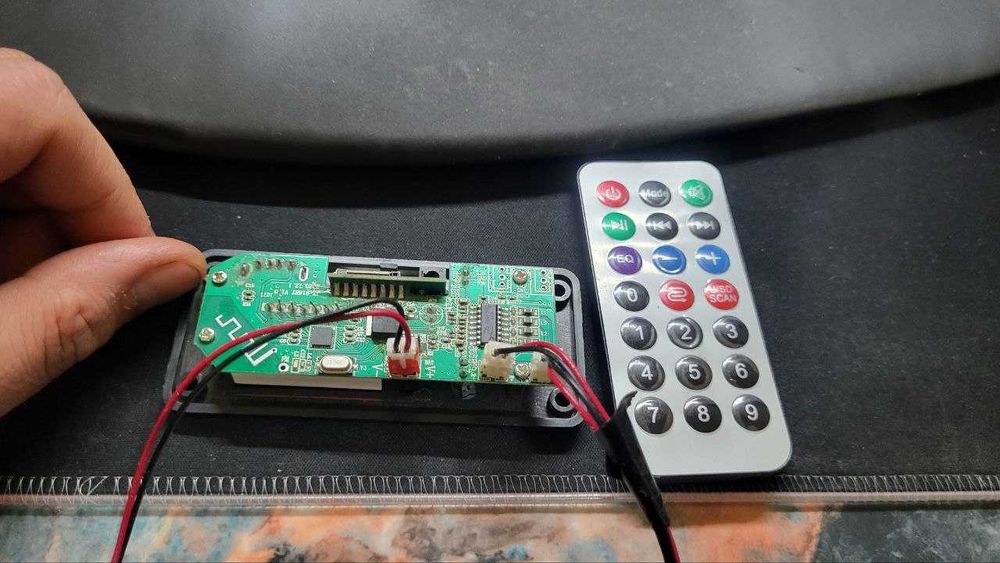 Bluetooth MP3 модуль с пультом усилитель Усилитель 25Wx2 12V Mp3