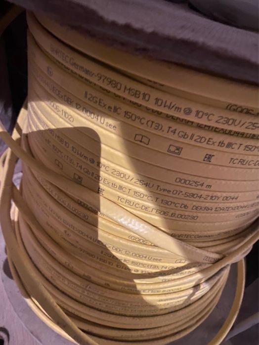 Саморегулирующий нагревательный кабель BARTEC(GERMANY)