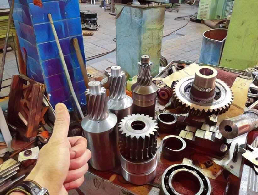 Изготовление зубчатые колеса, шестерни, рейки