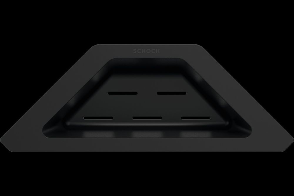 Гевгир, триъгълник, органайзер, поставка гъбички за мивка Schock