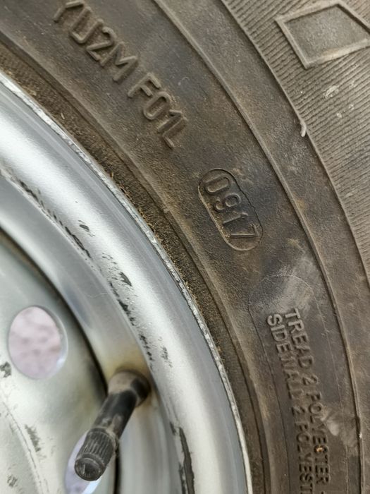 Колесо запасное на прицеп