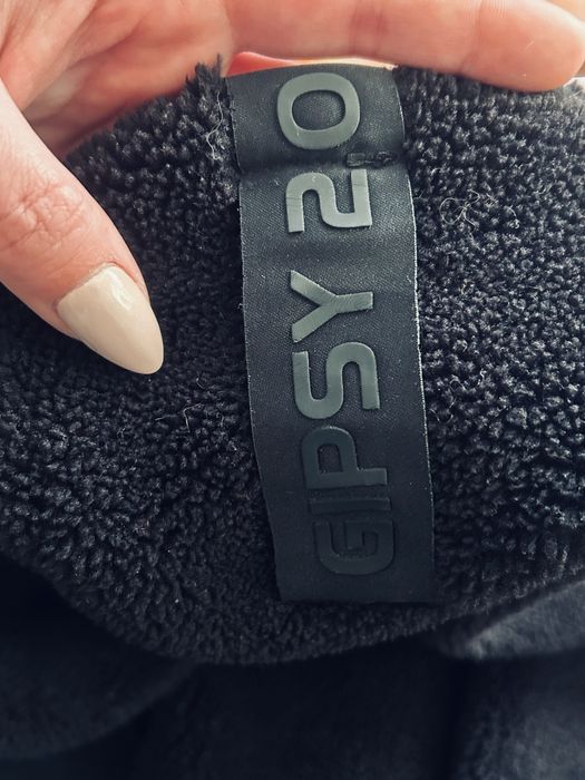 Двулицево палто велур и пух