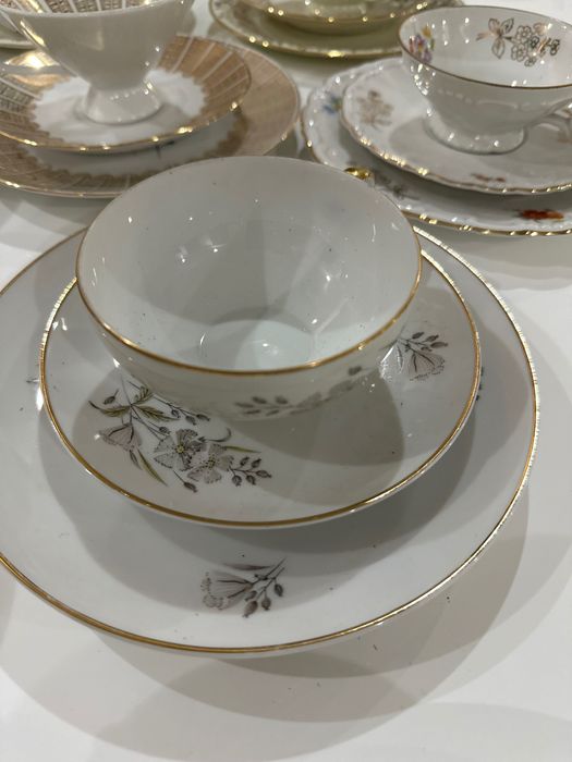 Перфектен троен сет за кафе/чай