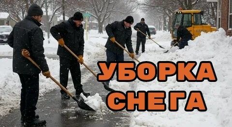 Уборка очистка снега