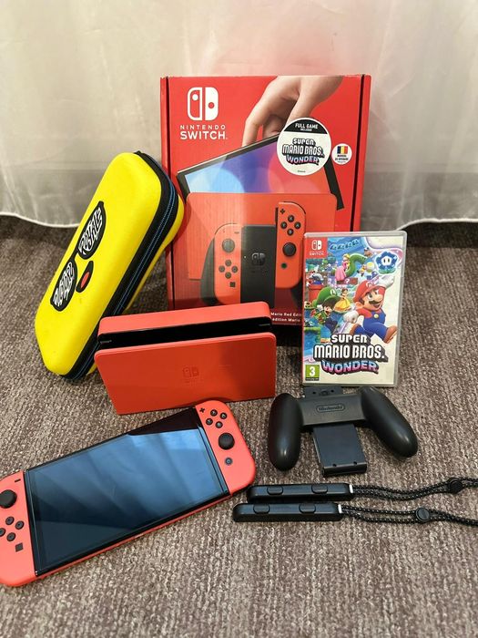 Nintendo Switch Lite OLED Mario Red Edition