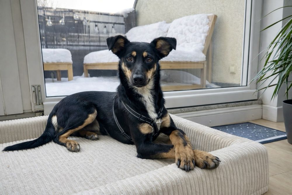 Собака Найла — умная и ласковая девочка