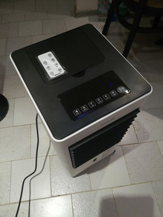 ПРОМО!! Мобилен охладител и отоплител Muhler MC-6066H, 2000W, LED, Бял