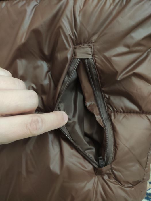 Пуховик теплый размер L