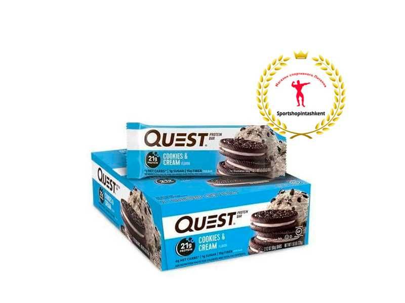 Американскиe протеиновые батончики Quest Bar.