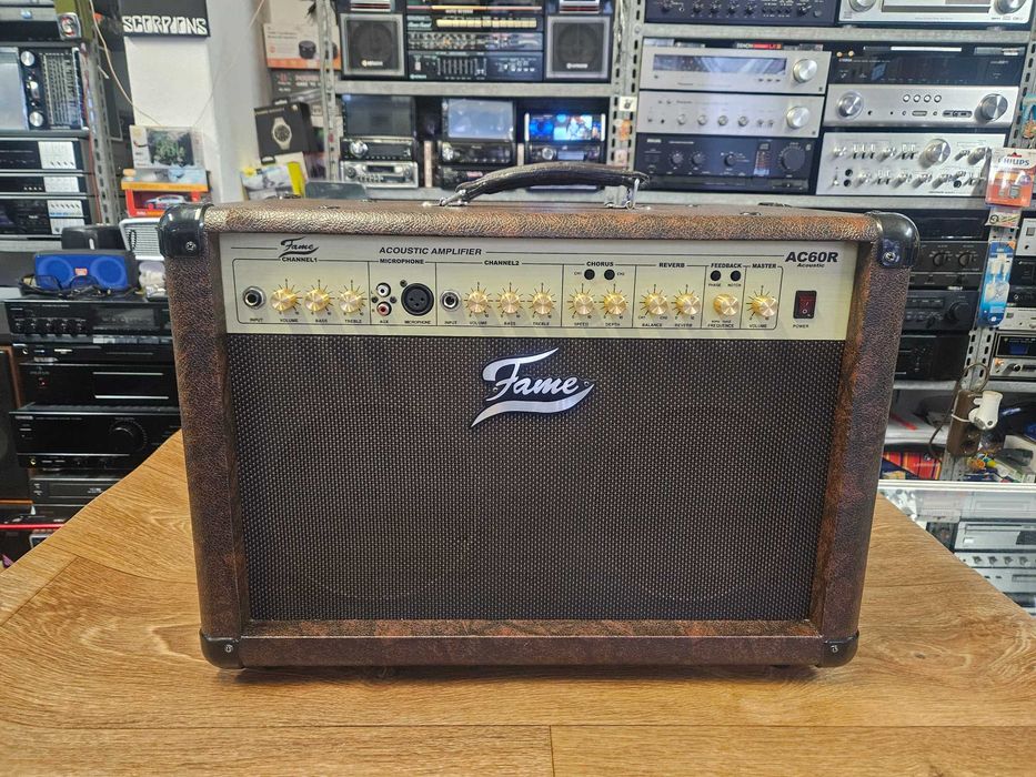 Китарно кубе Fame AC60R Acoustic Combo – Кристален звук за Вашата китара и вокал