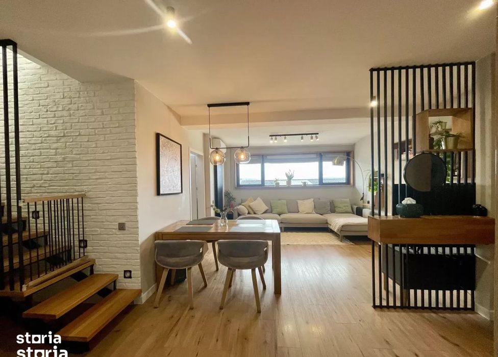 Apartament 4 cam, 94 mp, 2 niveluri | Buna Ziua | Mobilat