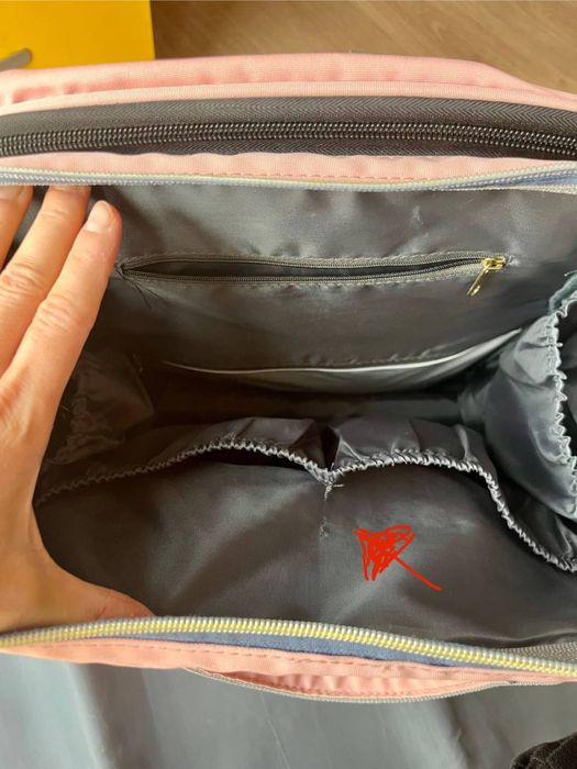 Многофункционална чанта за майки 2 в 1