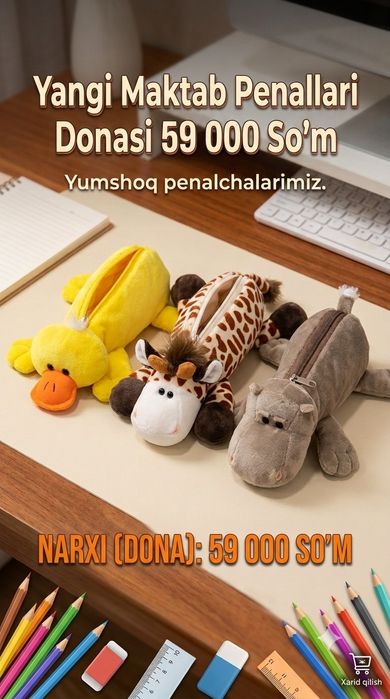 Bolalar uchun moljalangan penal