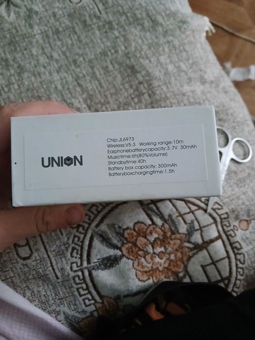 Продам наушники UNION
