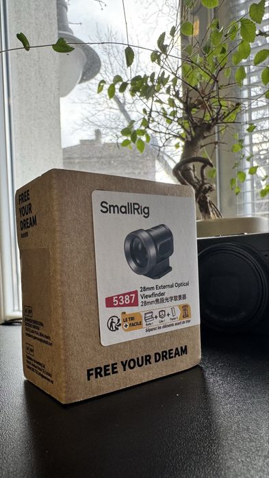 Small rig 5387. 28мм външен оптичен визьор