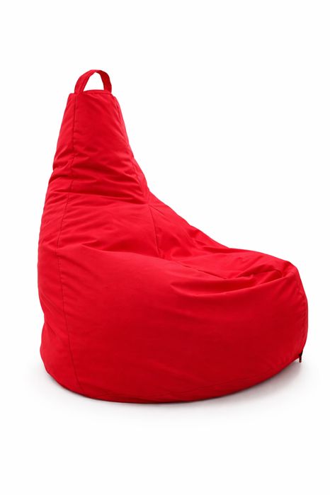 Pat de gradina din puf si fotoliu de gradina, bean bag, perna de curte
