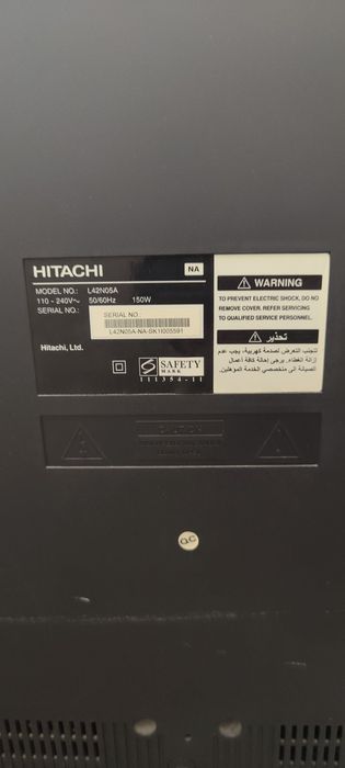 Продам телевизор Hitachi