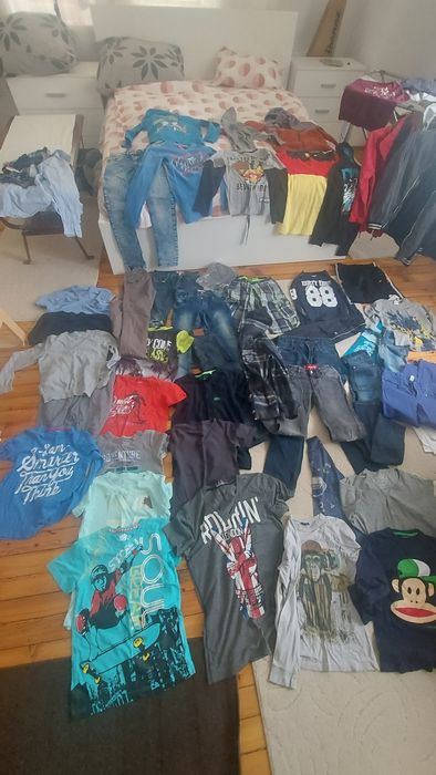 Голям ЛОТ детски дрехи за момче ръст 148 - 164 см.
