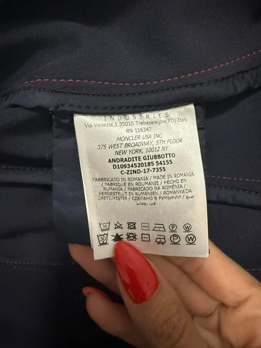 Geaca moncler de primavara