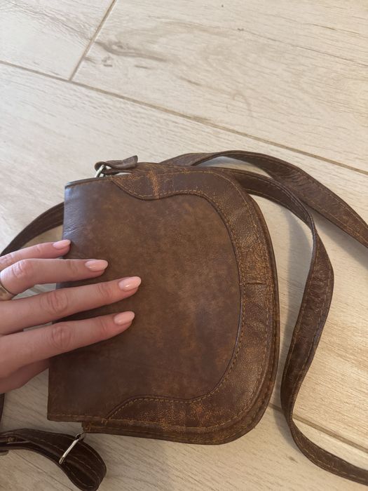 Geanta piele umar
