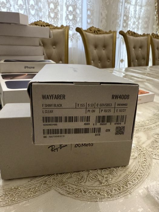 Ray ban meta wayfayer 53 razmer/size new