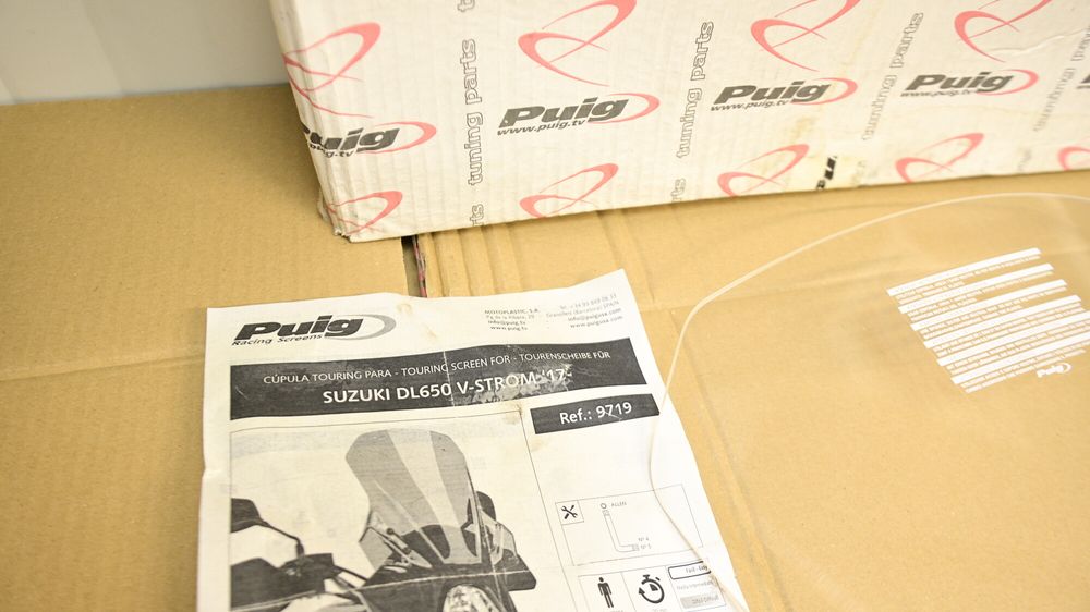 Suzuki DL650 V-Strom 2017 - Parbriz Puig