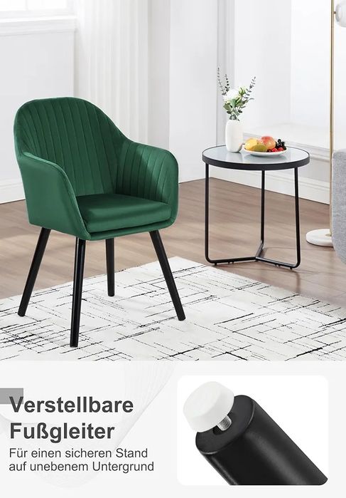 NOU Set 2 fotolii, verde smaragd