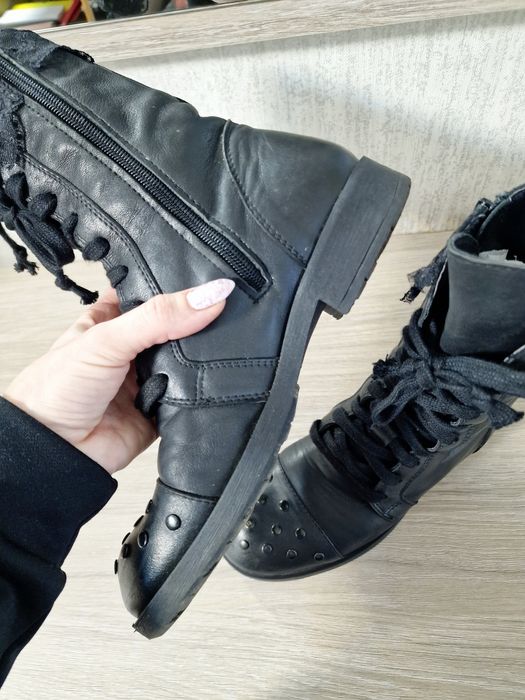 Боти  естествена кожа 38н