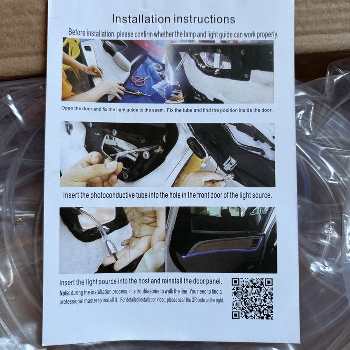 Kit lumini RGB ambientale auto