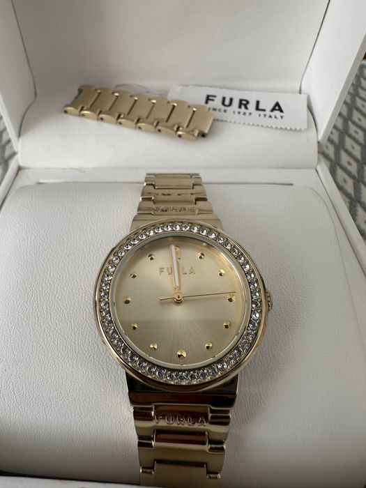 Дамски златист часовник Furla