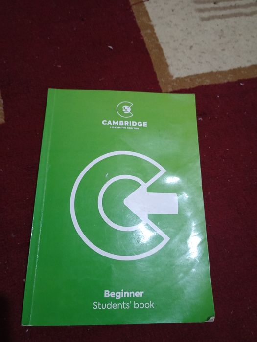 Beginner Students, book. Cambridge learning center