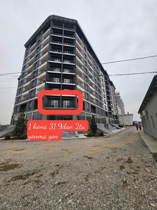 Yunusobod Mavsuv. 1 xona 31.9 kv. 2 ta