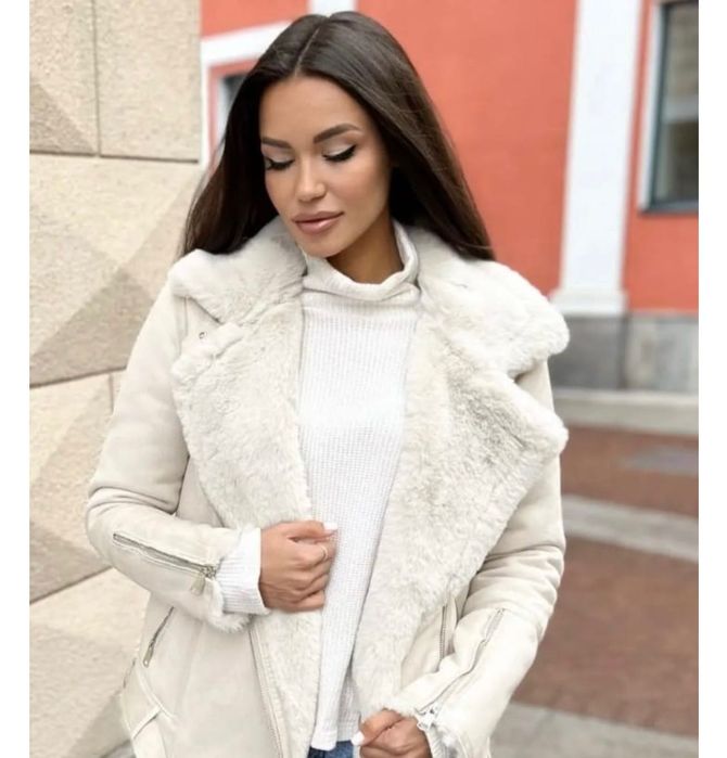 Дубленка авиатор