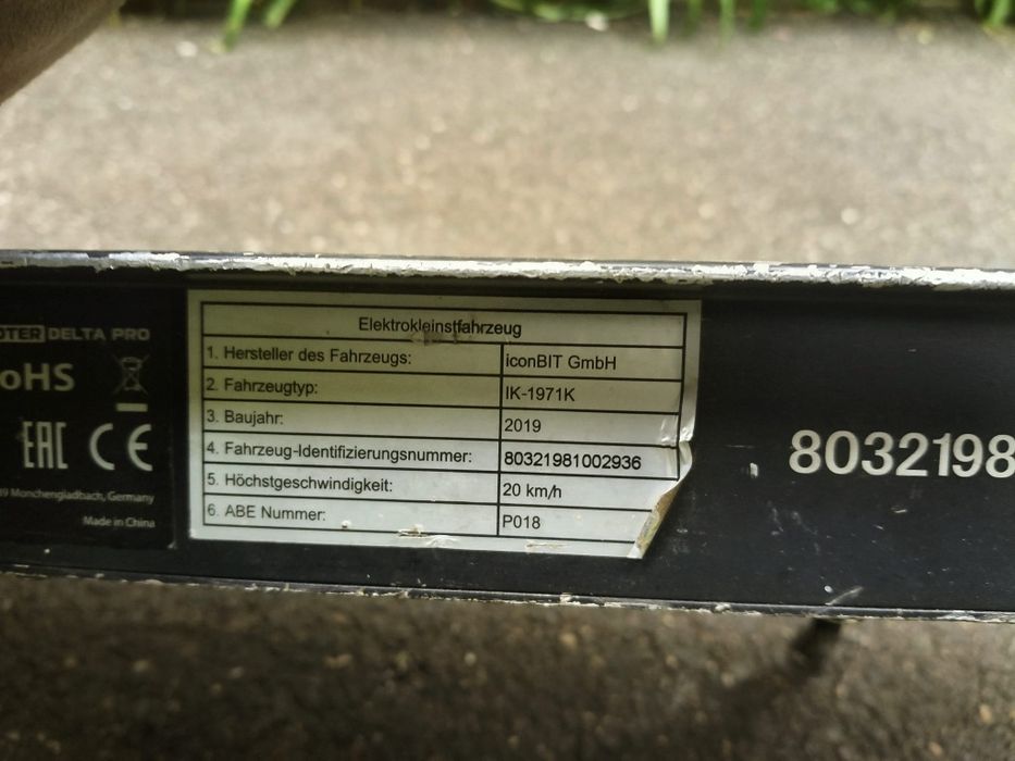 Trotineta IconBIT IK-1971K