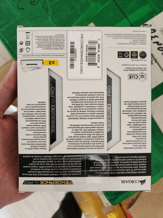 Corsair ddr4 8x2 16 gb 3600