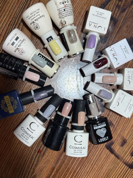 Ko’p ishlatilmagan gel laklar