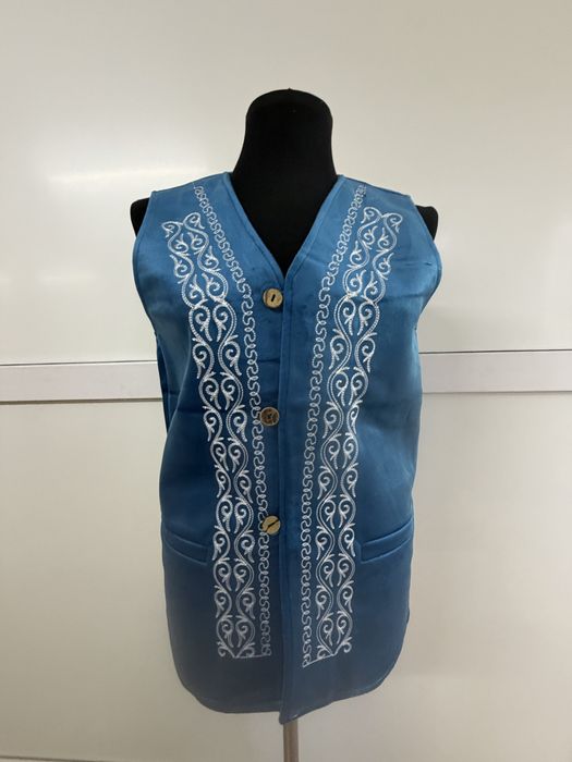 Тюбитейка в национальном стиле